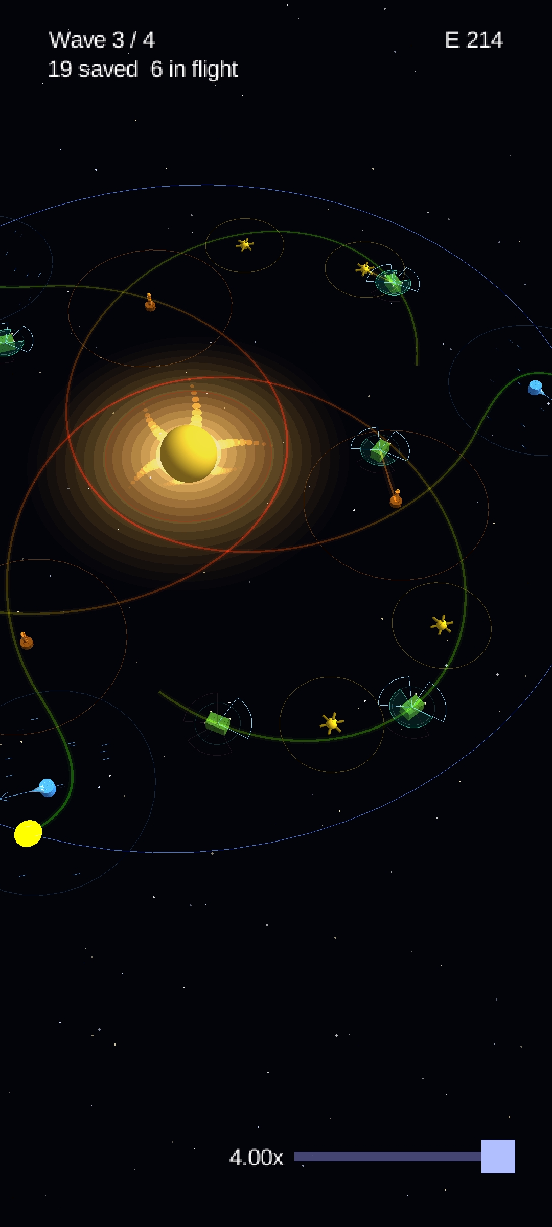 GravityTDG Screenshot 2 - Active Defense Firing