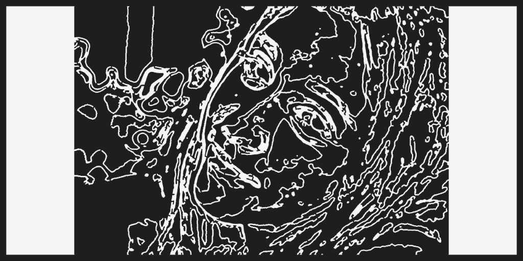 Contour Bands & Linework — Organic Multi-Level Cutout Contours